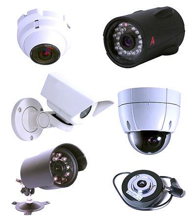 видеонаблюдение в магазине, цветные купольные камеры видеонаблюдения